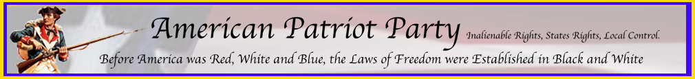 American Patriot Party, Political Party Comparison Chart, Compare Elect