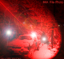 Laser Auto Infrared generator IMA Mission Photo NASA Space Mission USA